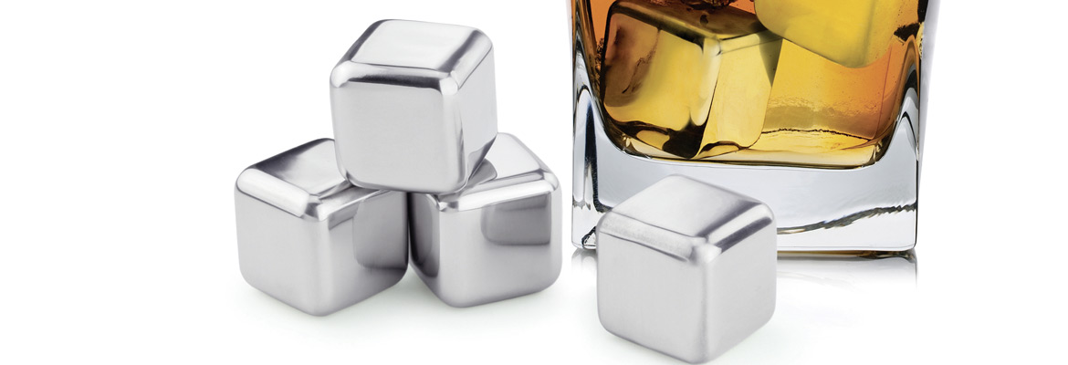 Ice Cubes - Eiswürfel aus Edelstahl von Contento