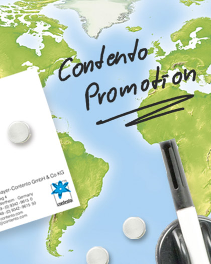 Contento Promotion - Ansprechpartner & Formular für Ihre Anfrage